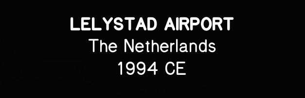 LELYSTAD AIRPORT - the netherlands - 1994 CE